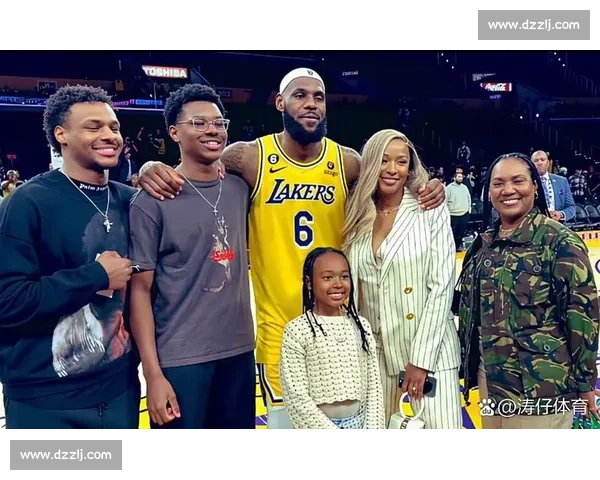 勒布朗之子布莱斯助阵亚利桑那大学学弟锦标赛：传承篮球基因，见证未来之星成长